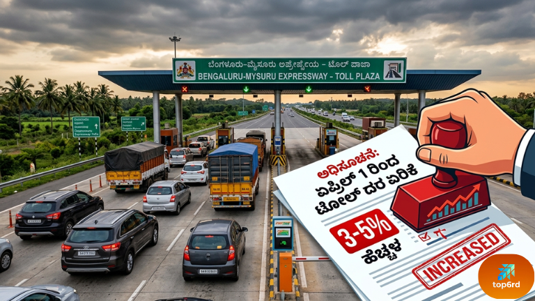 ಏಪ್ರಿಲ್ 1ರಿಂದ ಹೆದ್ದಾರಿ ಪ್ರಯಾಣ ದುಬಾರಿ