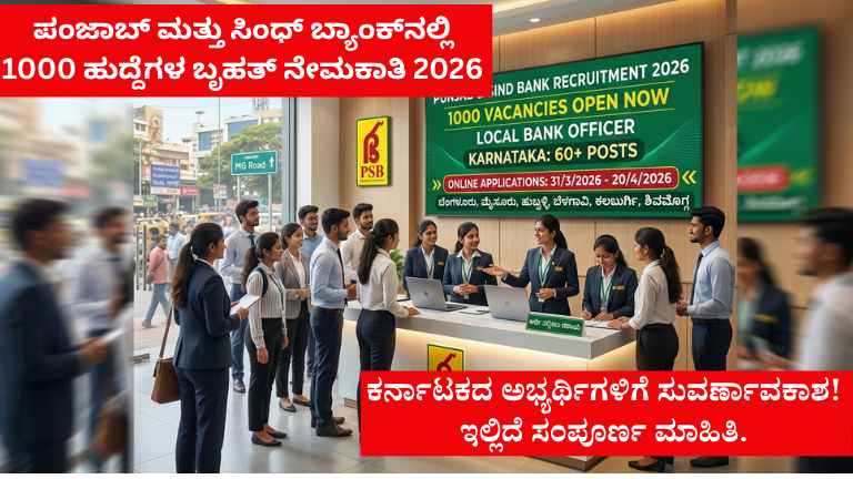 Punjab and Sind Bank Recruitment 2026